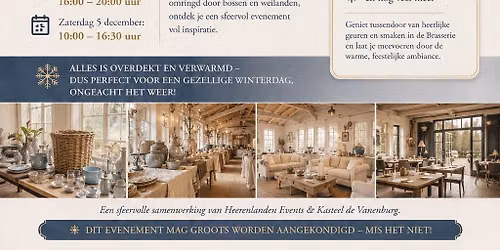Winterse Sferen op Kasteel de Vanenburg in Gelderland