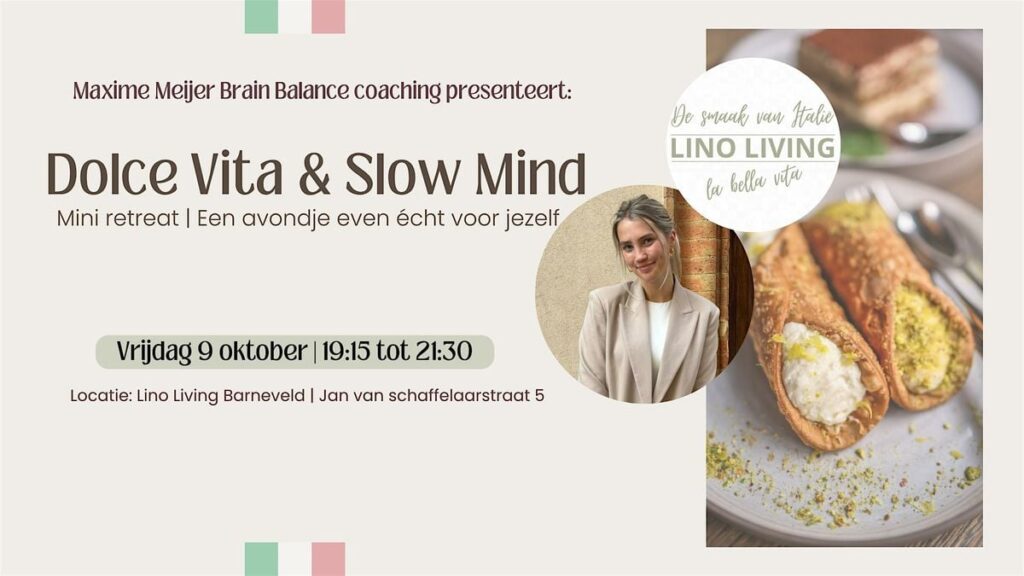 Dolce Vita & Slow Mind: Mini Retreat in Gelderland