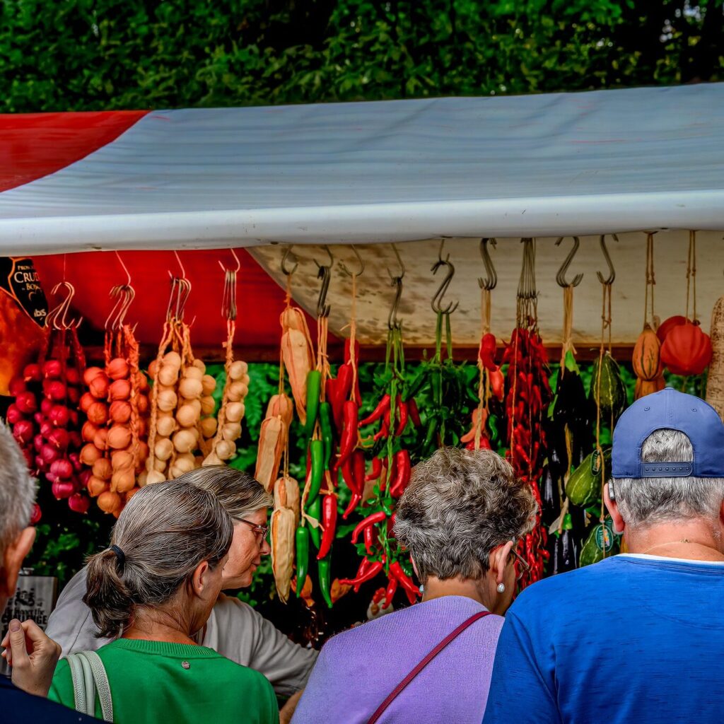 Trotsmarkt in de Kasteeltuin in Gelderland