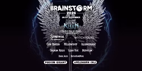 Brainstorm Festival 2026 in Gelderland
