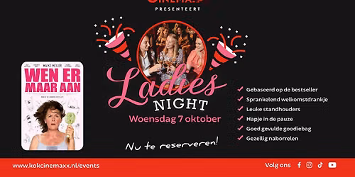 Ladiesnight Wen Er Maar Aan — Uitgaan in Gelderland