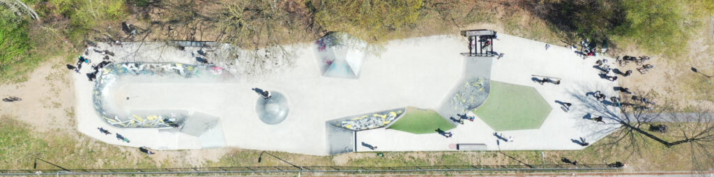 Street-Art Ede: Skatepark De Peppel in Gelderland