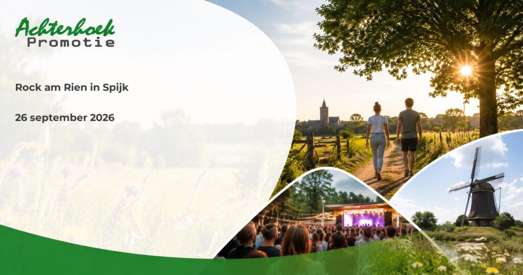 Rock am Rien in Spijk in Gelderland