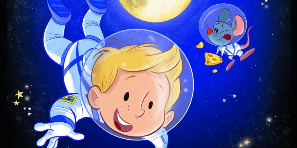 André het Astronautje (4+) in Gelderland