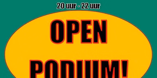 Live: Open Podium in Gelderland
