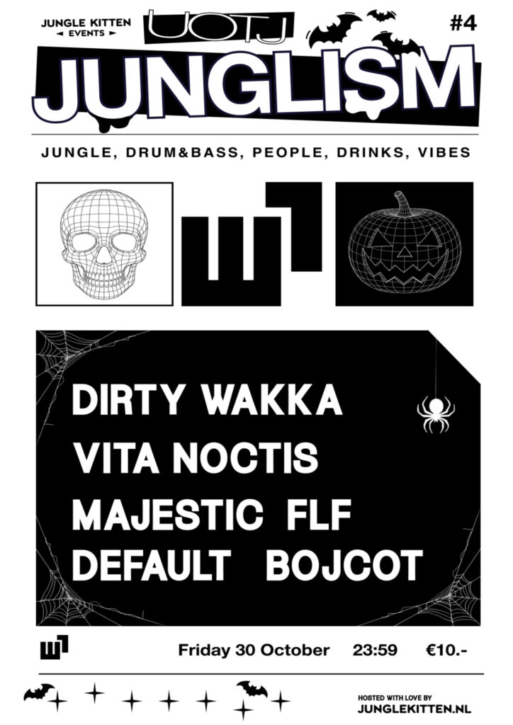 UOTJ: Junglism #4 Halloween special in Gelderland