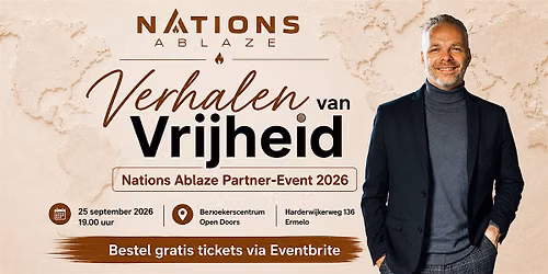 Nations Ablaze Partner-event 2026 — lezing in Gelderland