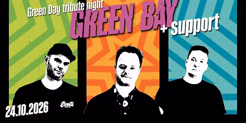 Tribute Night: Green Bay + Support in Gelderland