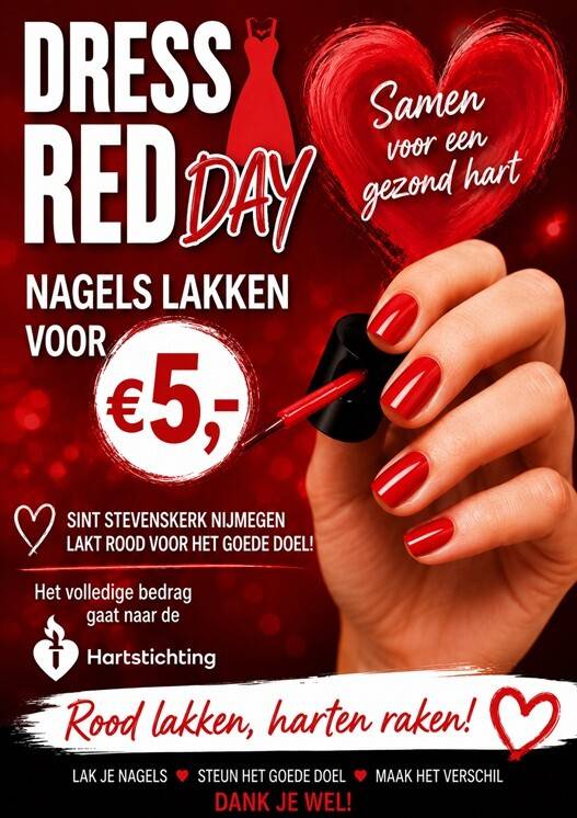 Dress Red Day — lezing in Gelderland