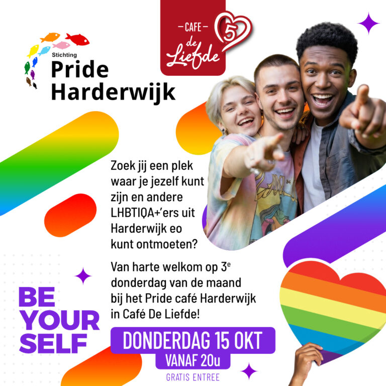 Pride Café 15 okt — Uitgaan in Gelderland