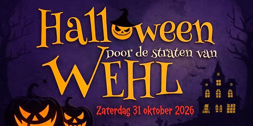 Halloween door de straten van Wehl in Gelderland