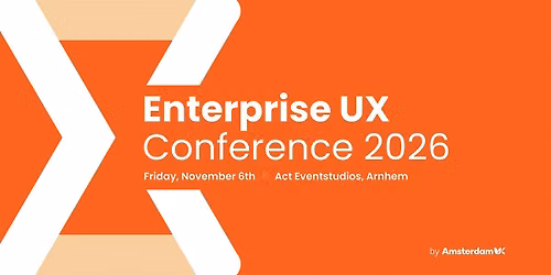 Enterprise UX Conference 2026 — lezing in Gelderland