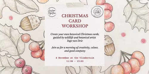 Christmas Card Workshop with Inge van Drie — museum-expo in Gelderland
