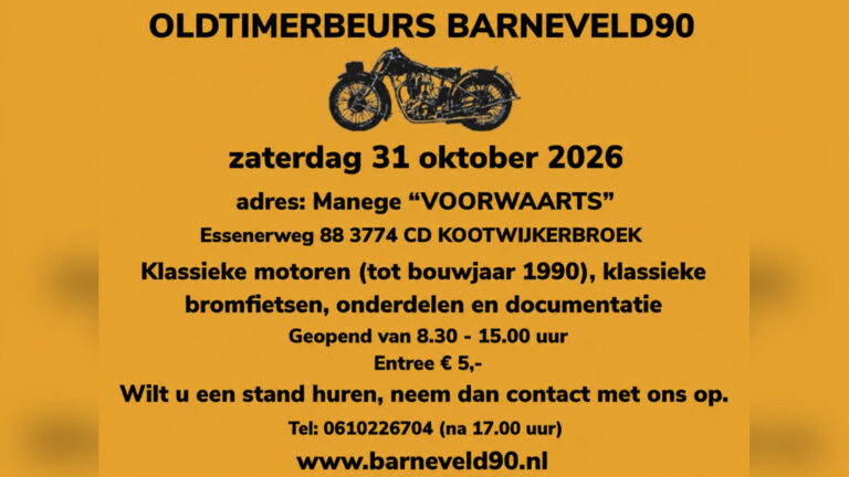 Oldtimerbeurs Barneveld90 — braderie-en-jaarmarkt in Gelderland