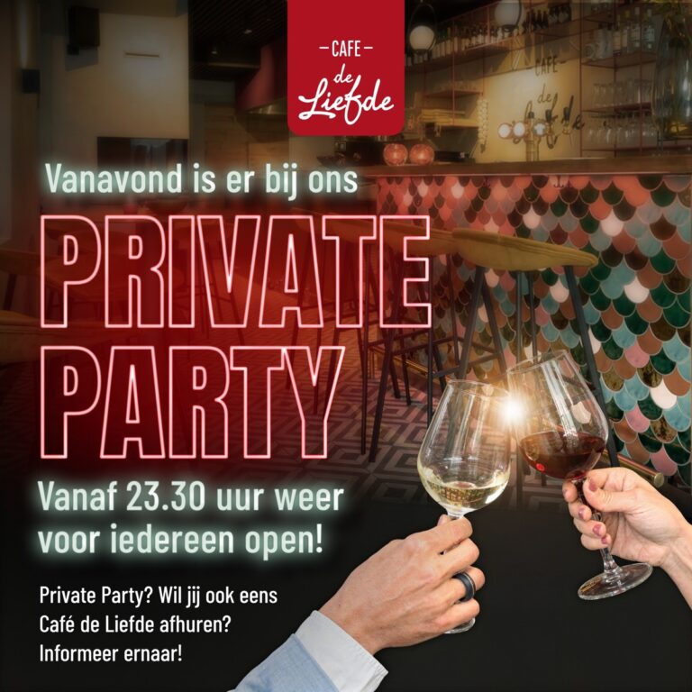 Private Party 31 oktober — festival in Gelderland