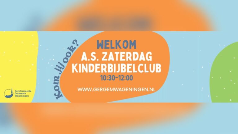 Kom je ook naar onze gezellige kinderbijbelclub? Iedereen is welkom! Welcome to our children’s bible club! — familie-kids in Gelderland